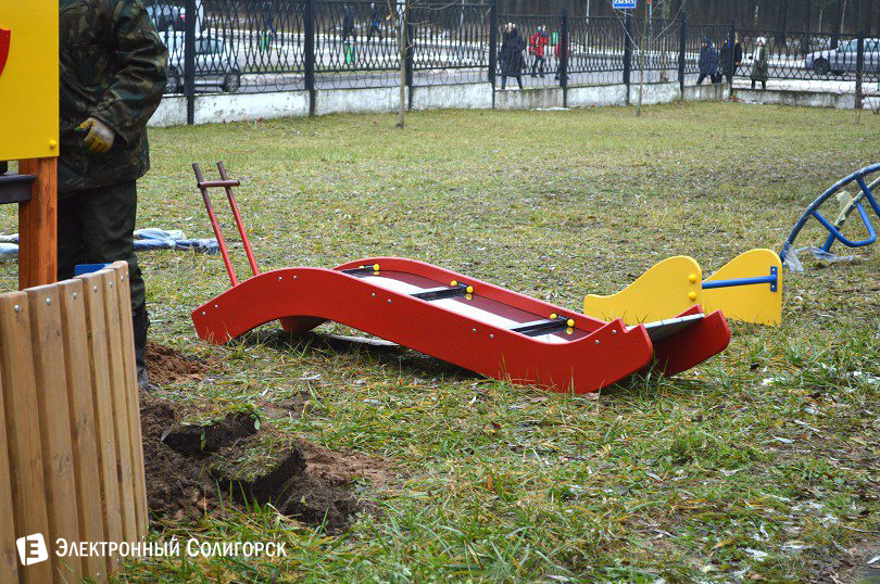 детская площадка Солигорск