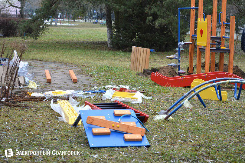детская площадка Солигорск