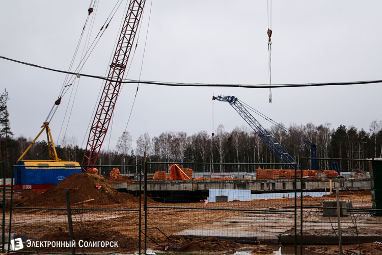 строительство детского сада в Солигорске