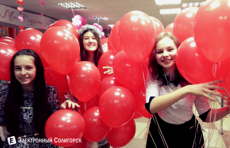 День влюбленных в школах Солигорска