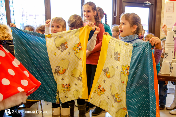 Детский праздник в Гудзоне