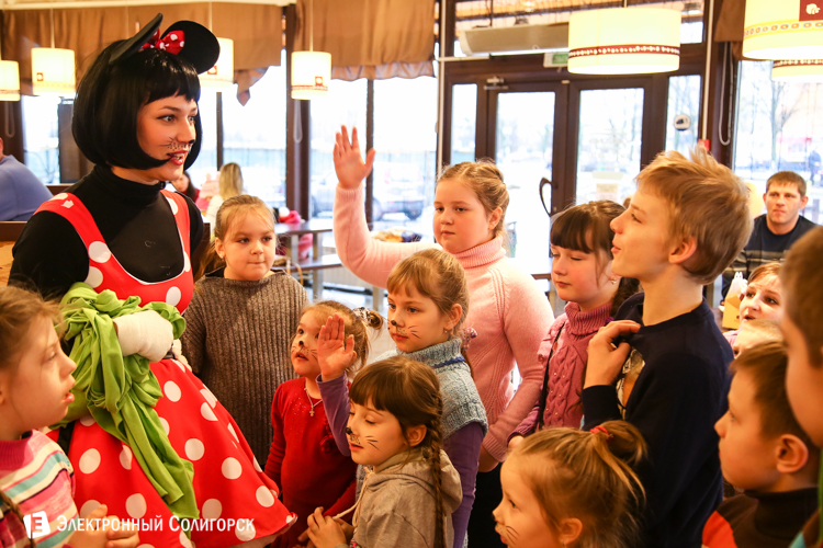 Детский праздник в Гудзоне