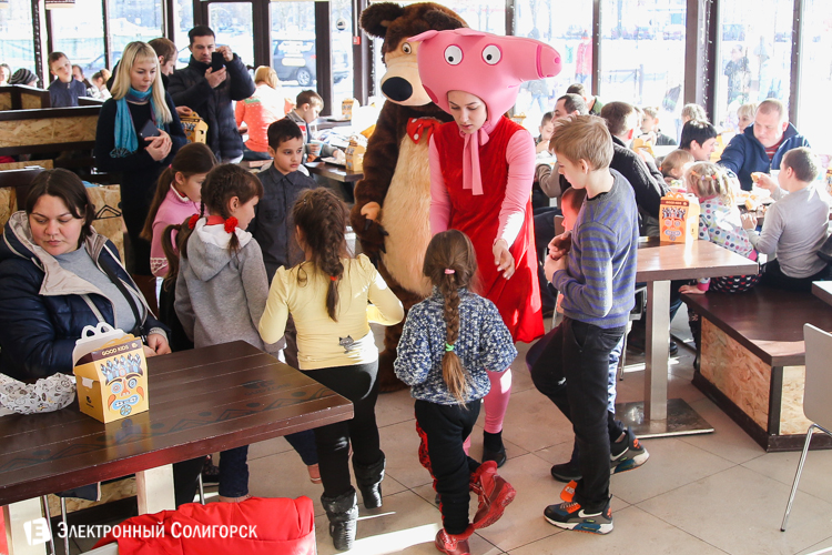 Детский праздник в Гудзоне. Солигорск