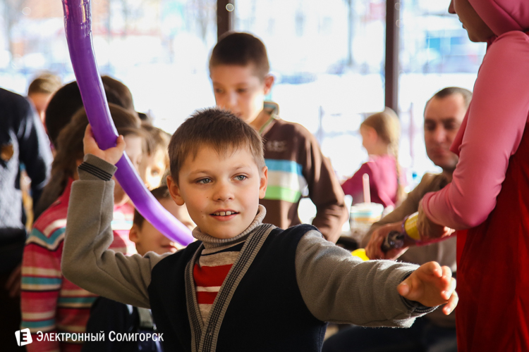 Детский праздник в Гудзоне. Солигорск
