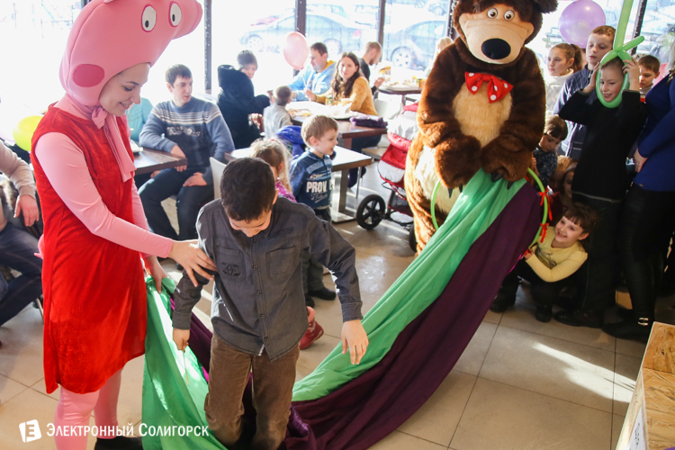 Детский праздник в Гудзоне. Солигорск