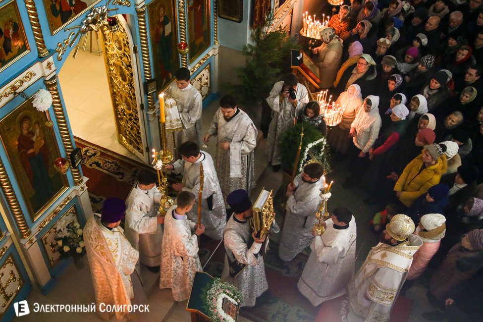 Рождественское богослужение