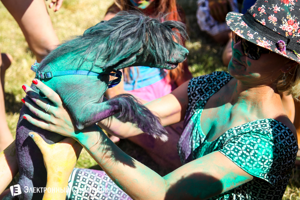 фестиваль красок Holidance Солигорск