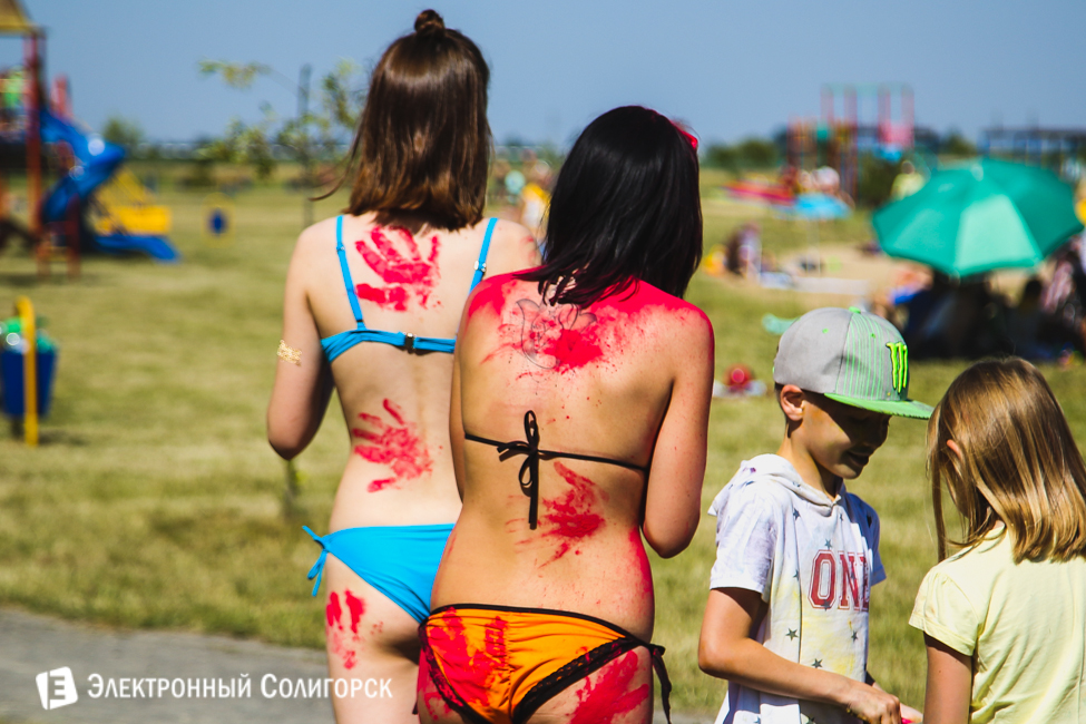 фестиваль красок Holidance Солигорск