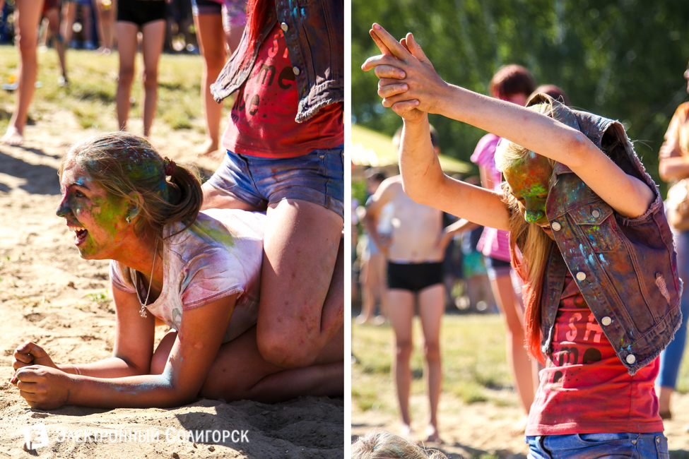 фестиваль красок Holidance Солигорск