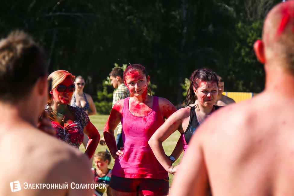 фестиваль красок Holidance Солигорск