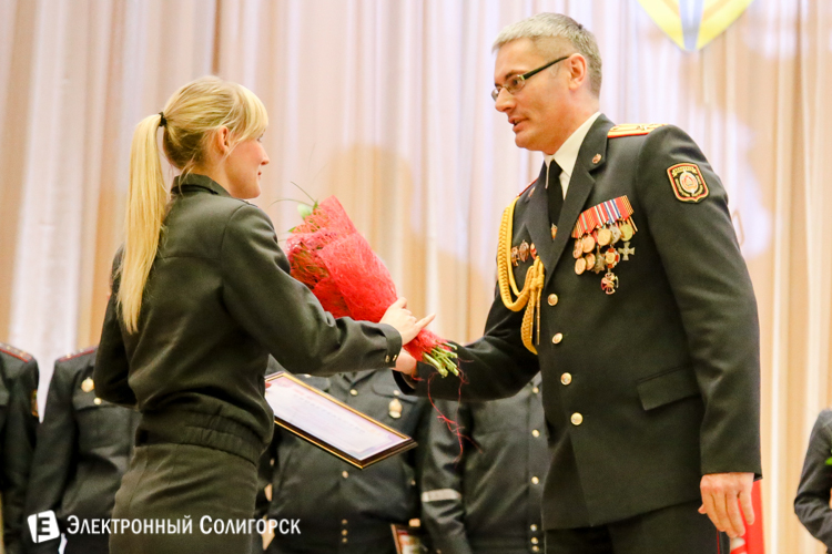 Награждение в Солигорском РОВД