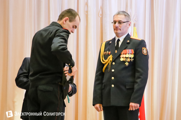 Награждение в Солигорском РОВД