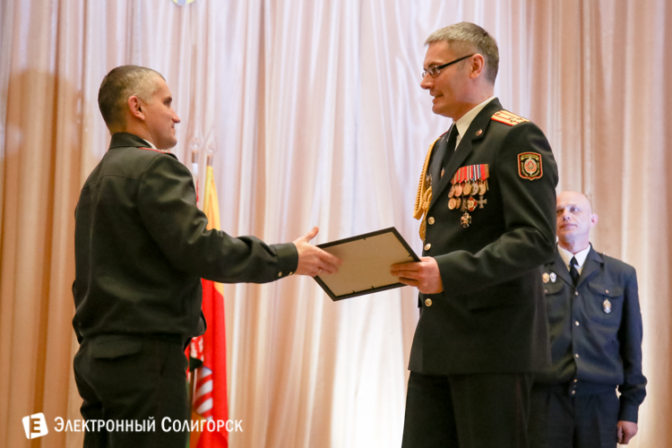Награждение в Солигорском РОВД
