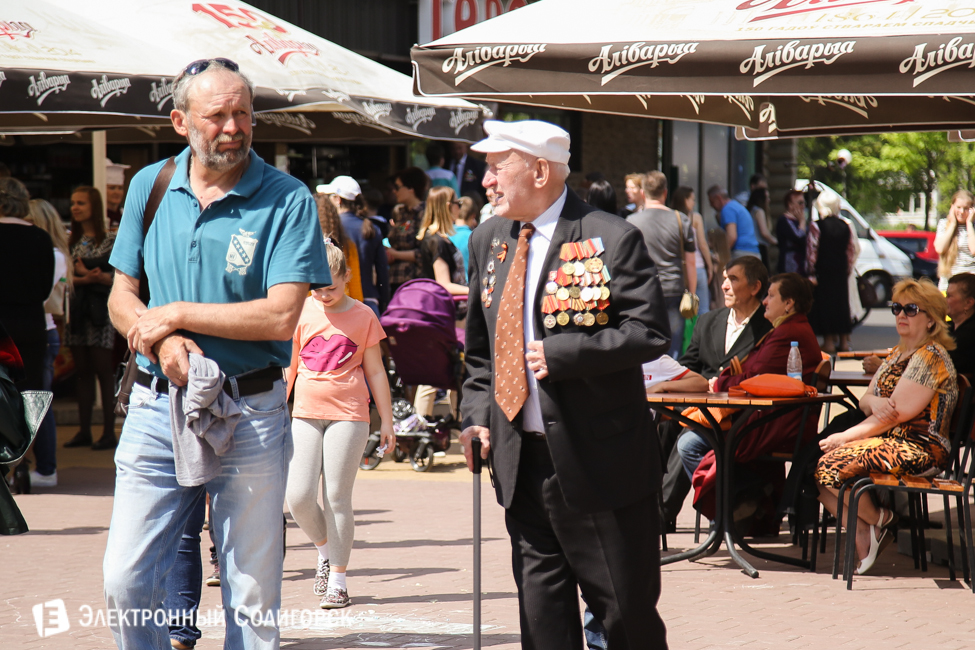 День Победы в Солигорске