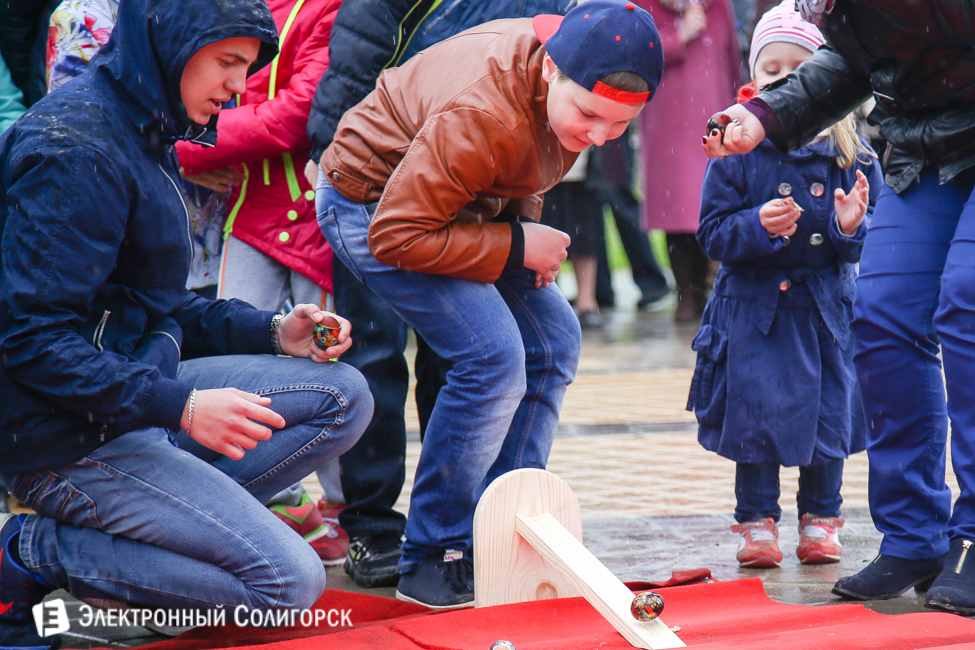 Празднование Пасхи в Солигорске