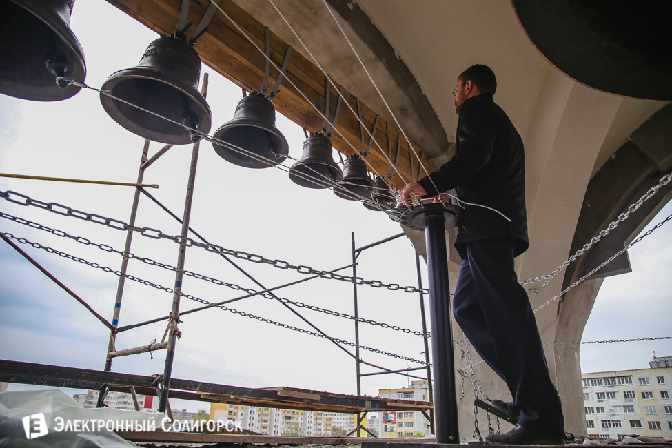 Празднование Пасхи в Солигорске