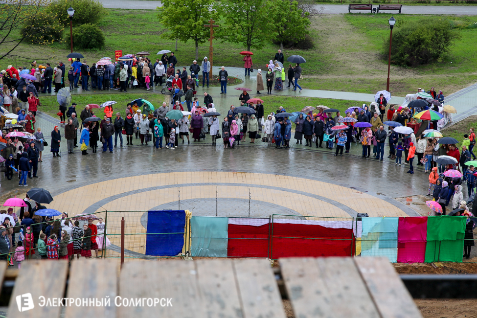 Празднование Пасхи в Солигорске