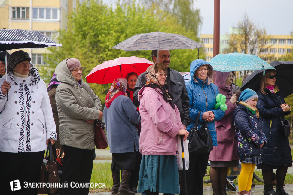 Празднование Пасхи в Солигорске