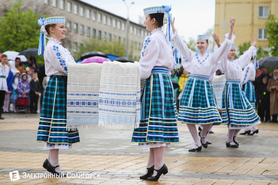 Празднование Пасхи в Солигорске