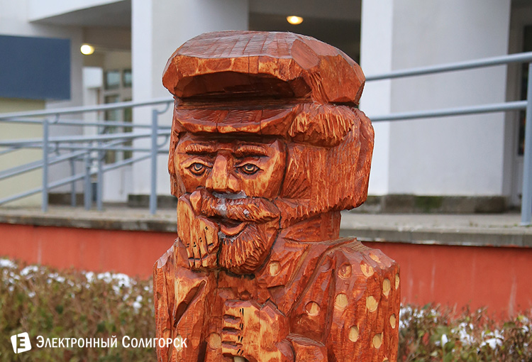 скульптура дворника Солигорск
