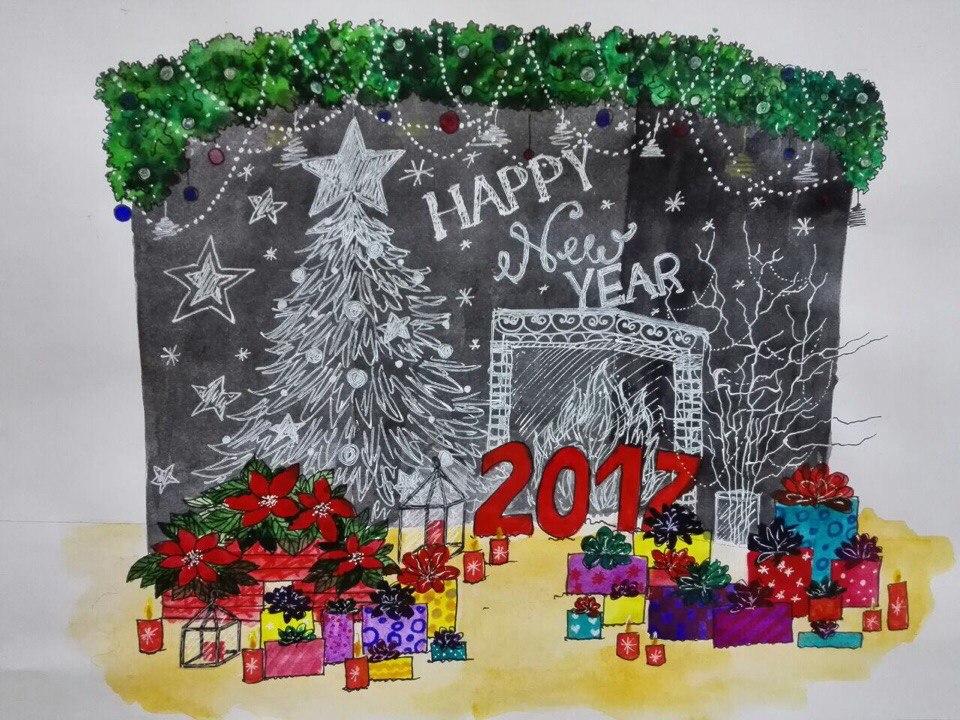 новогодняя фотозона