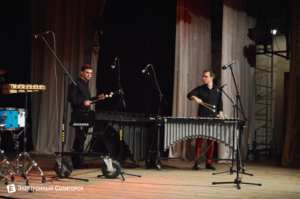 концерт барабанщиков в Солигорске