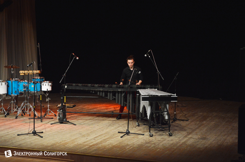 концерт барабанщиков в Солигорске