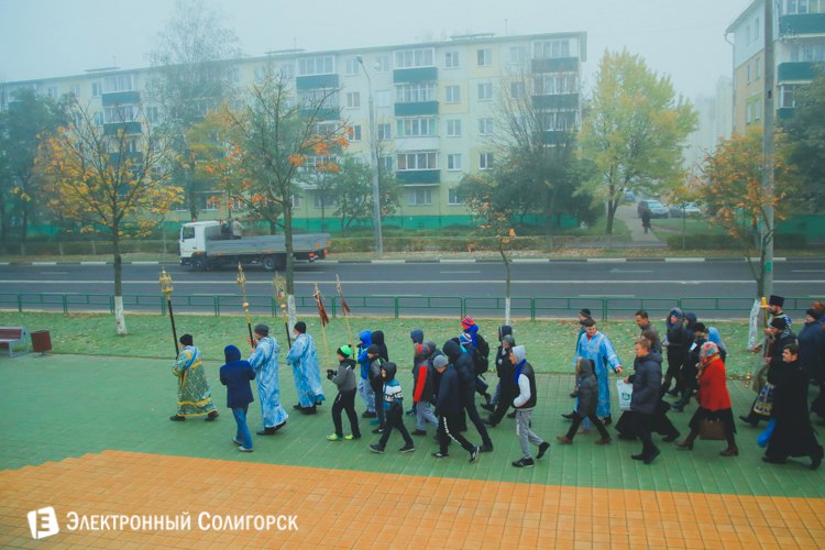 Крестный ход в Солигорске
