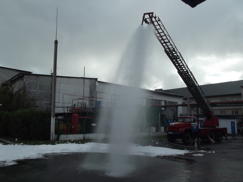 Учения на солигорском молокозаводе