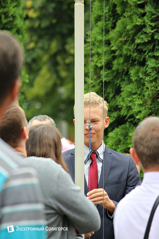 линейка, 2 школа, солигорск