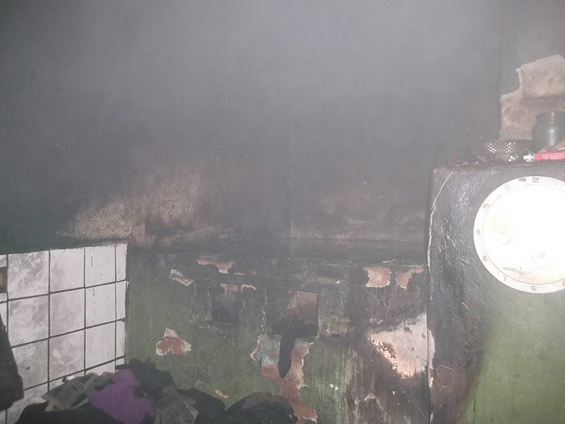 пожар Тесово Солигорский район