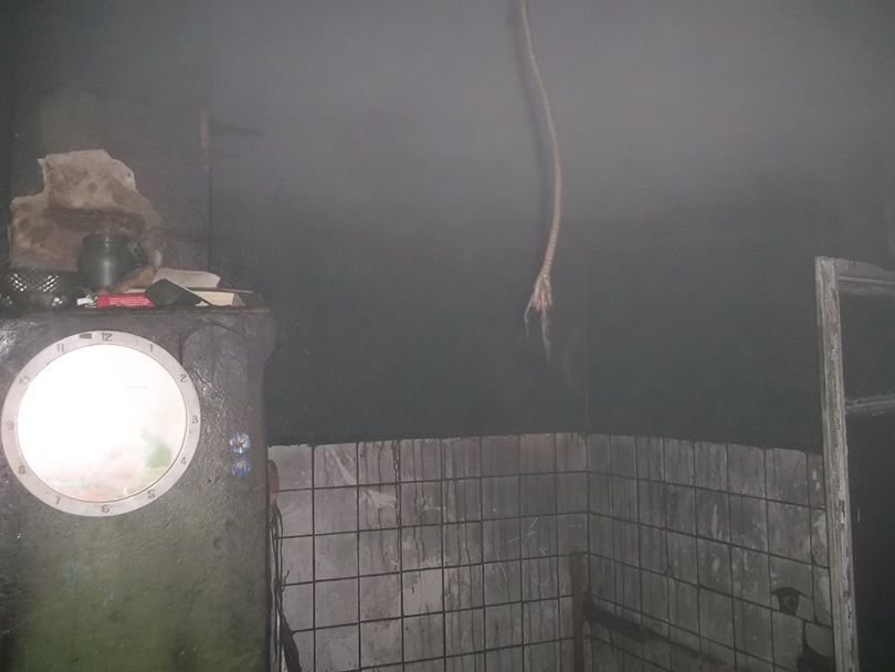 пожар Тесово Солигорский район