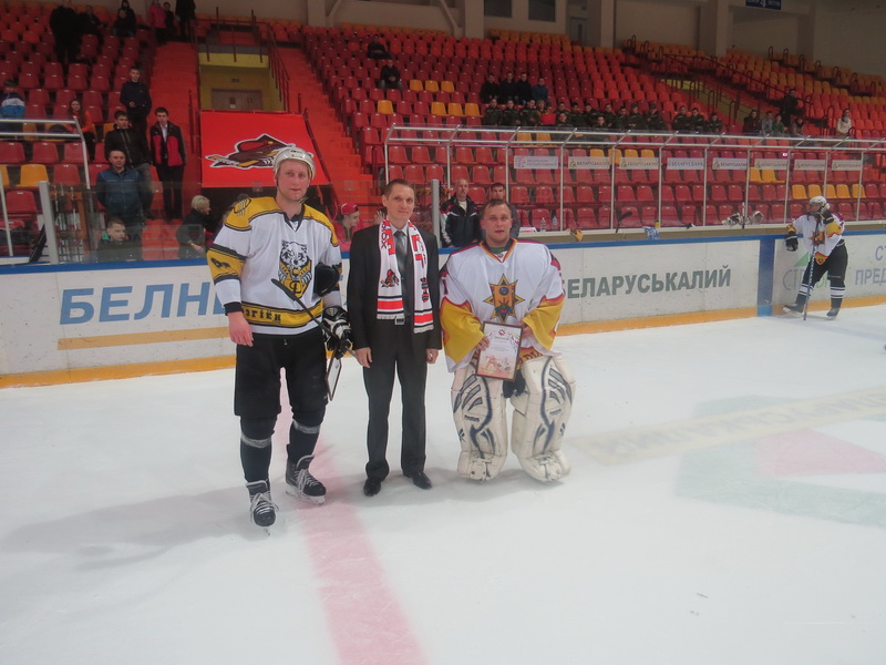 турнир МЧС по хоккею Солигорск