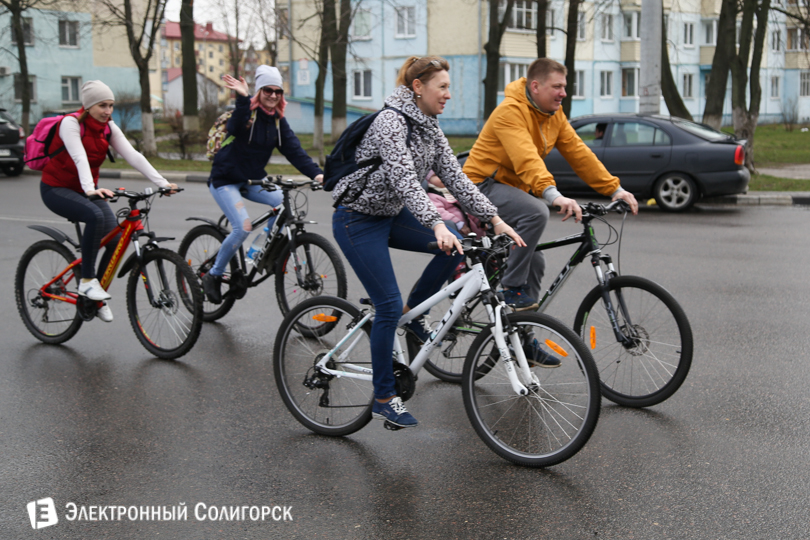 открытие велосезона Солигорск