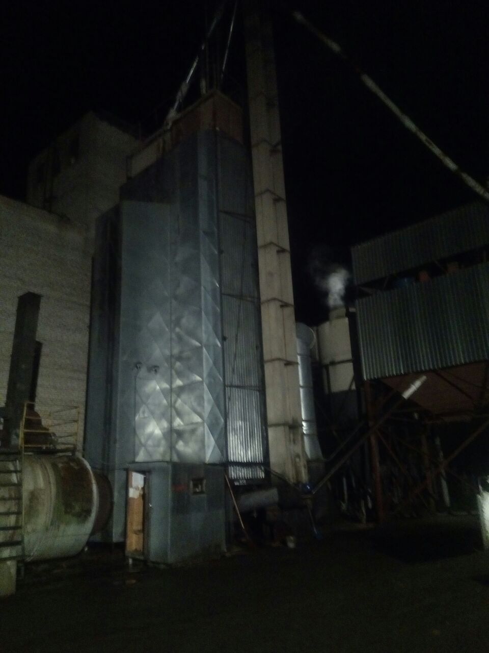 загорание зерносушилки д.Челонец Солигорск