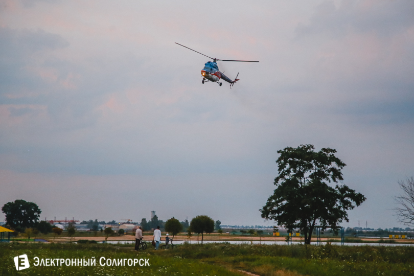 вертолет Солигорск