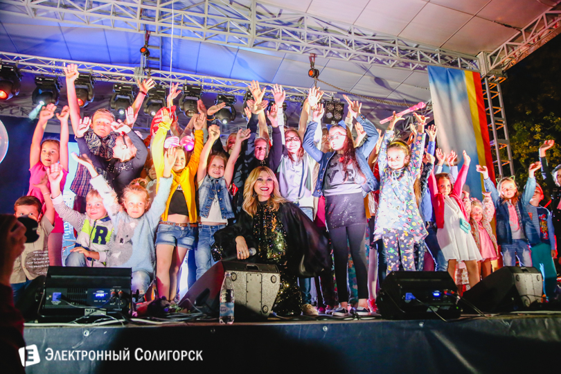 Анжелика Агурбаш и солигорские дети