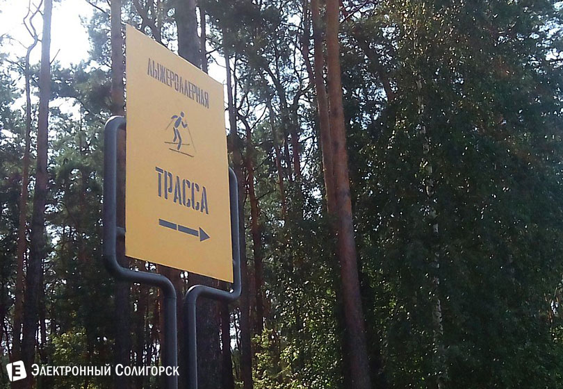 лыжероллерная трасса Солигорск