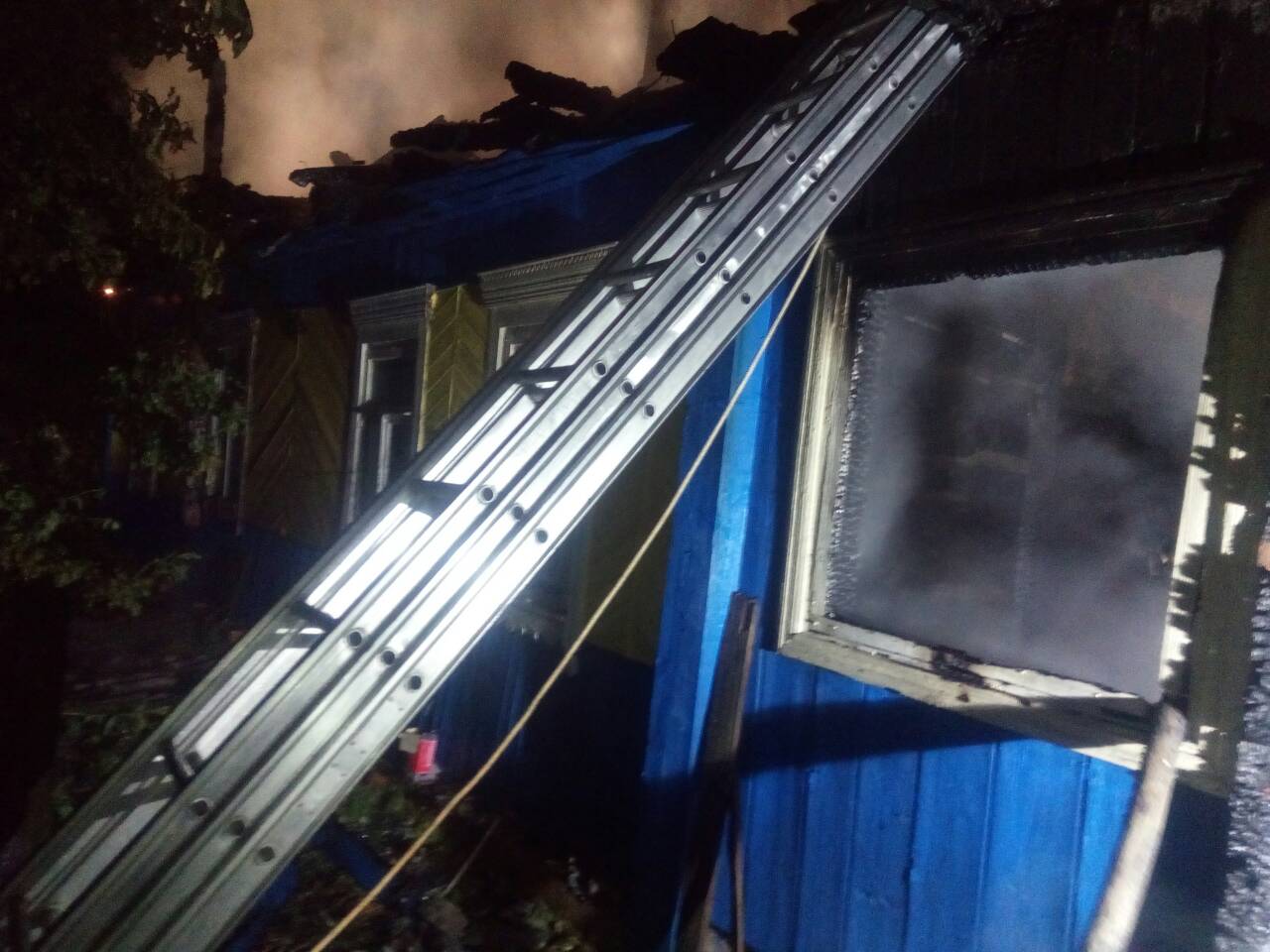 пожар д. Малый Жабин, Солигорск