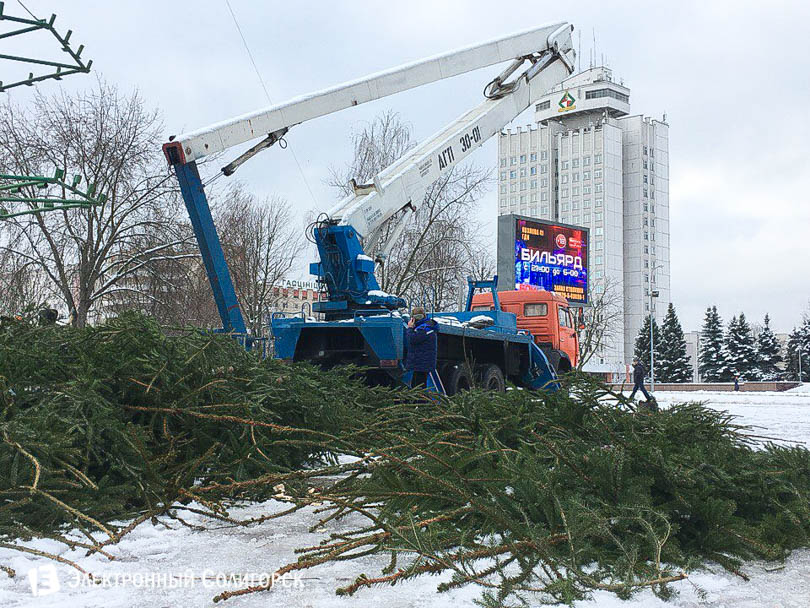 Солигорск площадь Беларуськалий