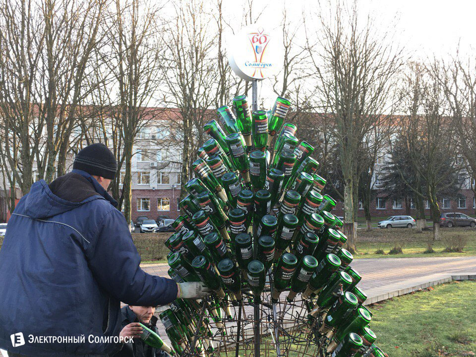 конкурс ёлок Солигорск