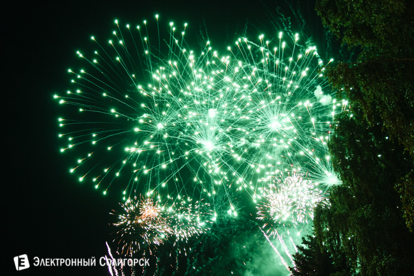 фейерверк в Солигорске