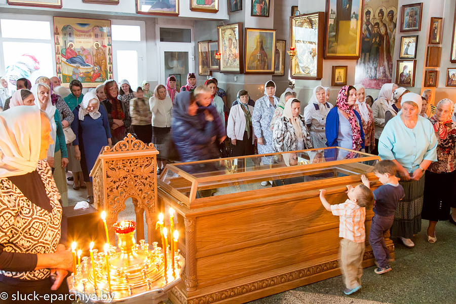 гробница праведной Софии Солигорск