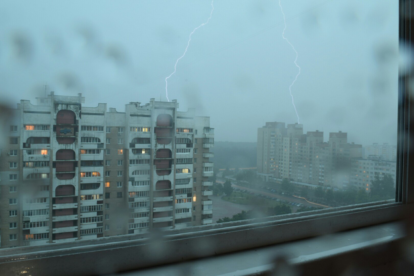 Солигорск молнии