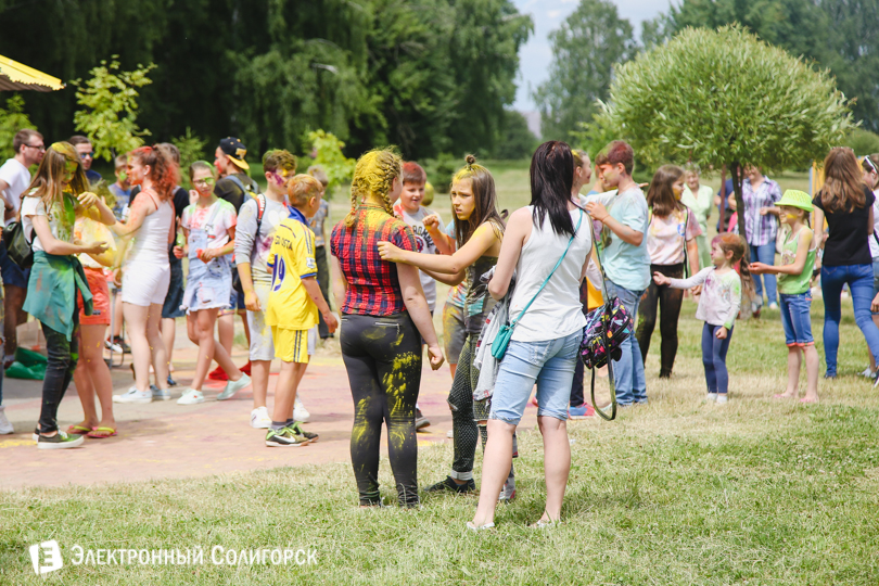 фестиваль красок Солигорск