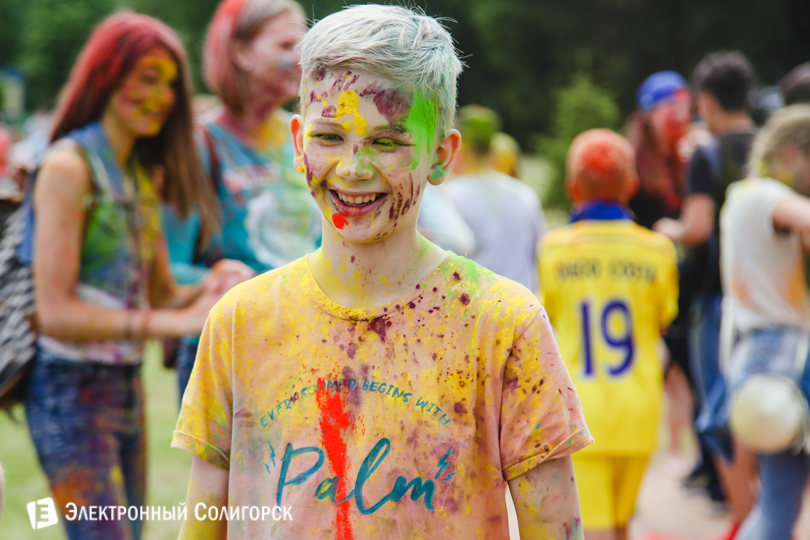 фестиваль красок Солигорск