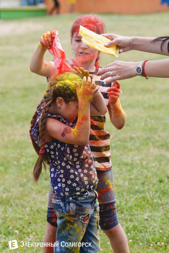 фестиваль красок Солигорск