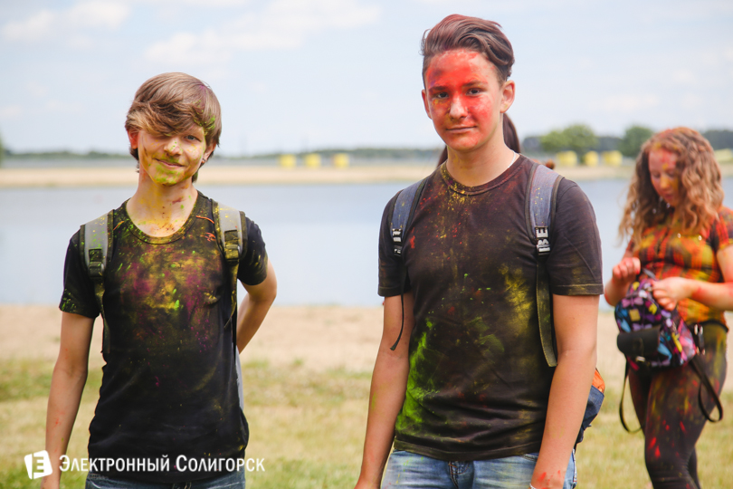фестиваль красок Солигорск