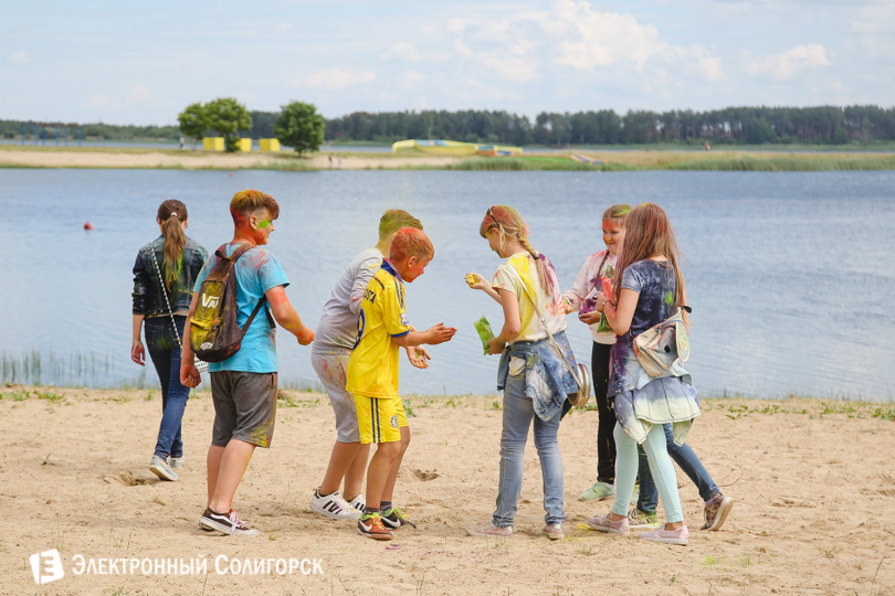 фестиваль красок Солигорск