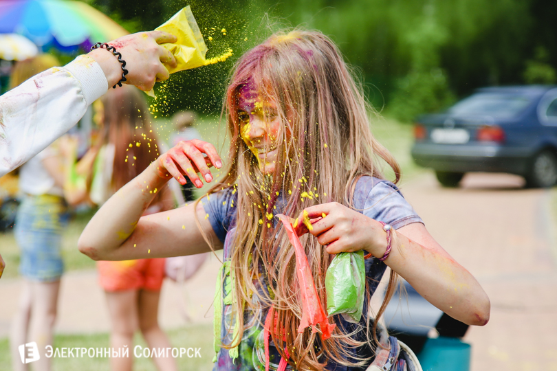 фестиваль красок Солигорск